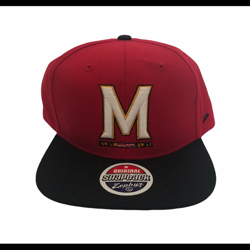 Maryland Terapins NCAA Snapback Hat Zephyr NEW